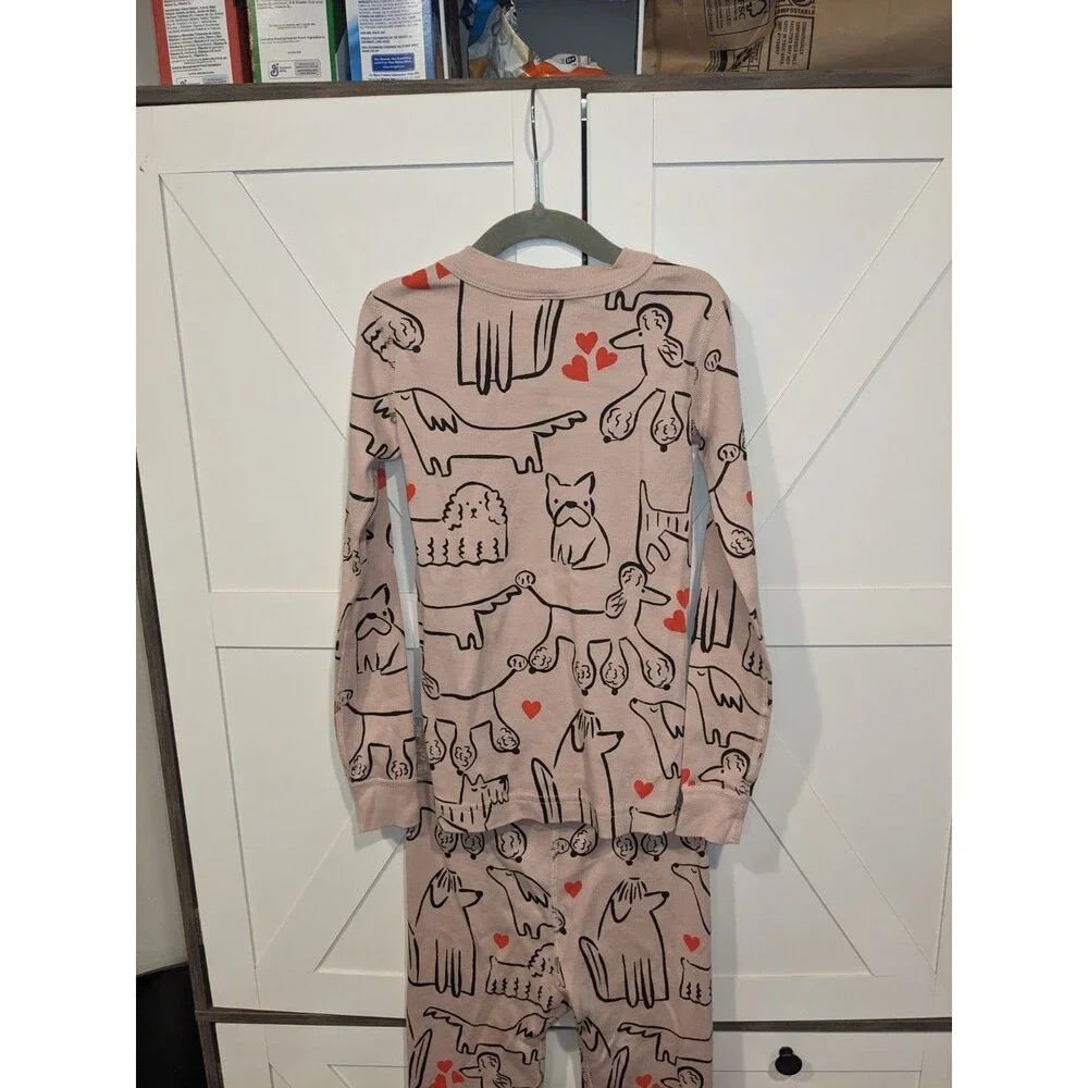 Hanna Andersson x Oeuf Bashful Bruno Dog Pajamas 6-7